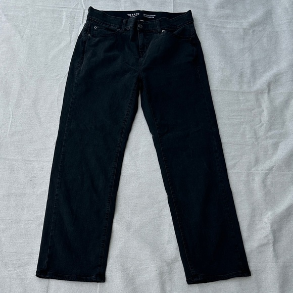 torrid Denim - Torrid Women’s Black Bombshell Straight-Leg Jeans Size 16T